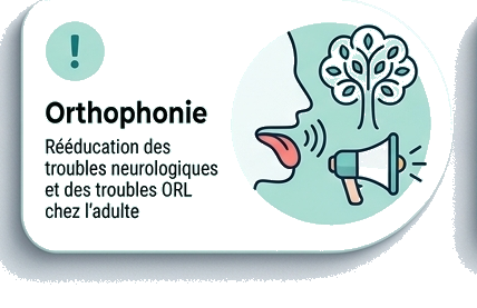 Orthophonie - Rééducation des troubles neurologiques et des troubles ORL chez l'adulte